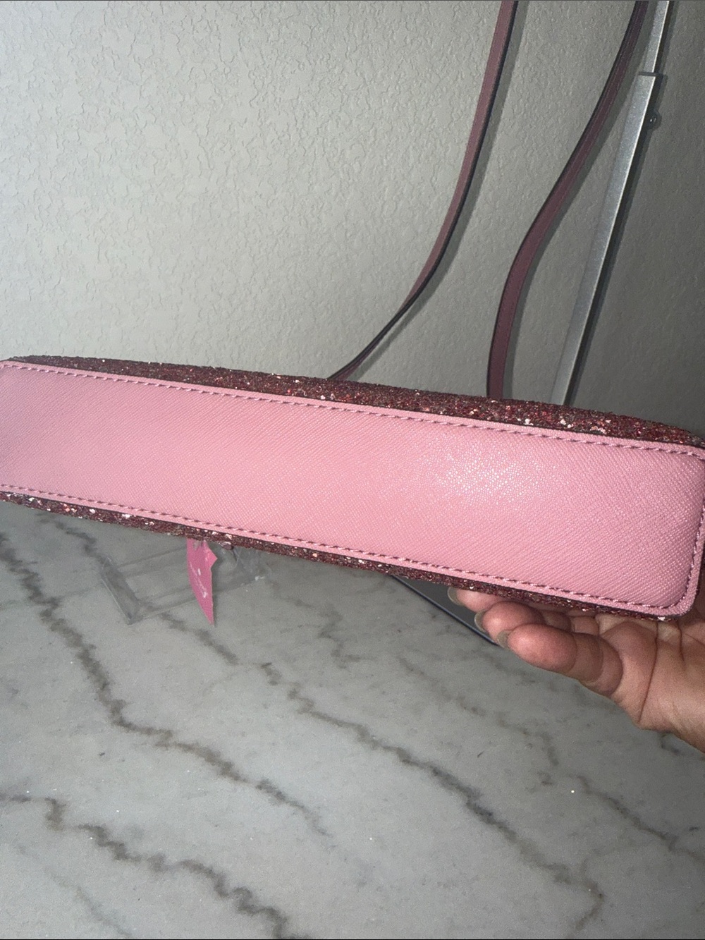 kate spade New York Greta Court Ramey Crossbody-Dusty Peony - Picture 7 of 10